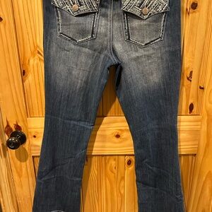 Maurices Dark Blue Boot Cut Jeans